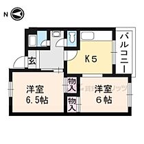 京都府京都市山科区西野岸ノ下町（賃貸マンション2K・5階・47.39㎡） その2