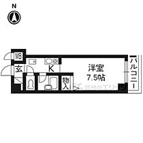 京都府京都市右京区西院南高田町（賃貸マンション1K・8階・23.00㎡） その2