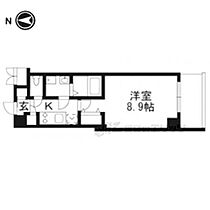 京都府京都市南区八条坊門町（賃貸マンション1K・3階・27.55㎡） その2