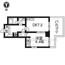 京都府京都市中京区小川通三条下ル猩々町（賃貸マンション1DK・3階・38.61㎡） その2