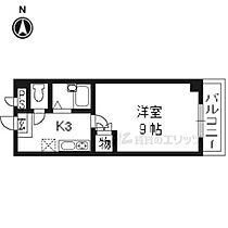 京都府京都市南区西九条大国町（賃貸マンション1K・2階・24.00㎡） その1