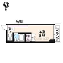 京都府京都市中京区西ノ京冷泉町（賃貸マンション1R・2階・19.00㎡） その2