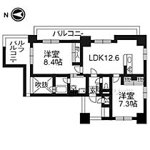 ＡＬＴＡ京都堀川ウインドア 1401 ｜ 京都府京都市下京区五条通油小路西入小泉町（賃貸マンション2LDK・14階・58.28㎡） その1