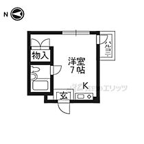 京都府京都市左京区田中南西浦町（賃貸アパート1R・2階・16.00㎡） その1