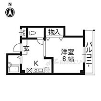 サンロイヤル大宮 406 ｜ 京都府京都市下京区大宮通花屋町下ル大宮（賃貸マンション1K・4階・22.00㎡） その2