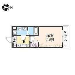 🉐敷金礼金0円！🉐D.CLAREST CREST TAPP 二条