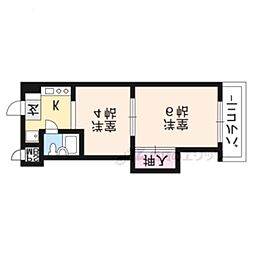 グラン・パレ 2Kの間取図画像