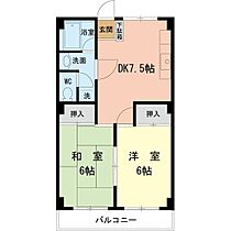 ベアーズパレス 305 ｜ 東京都八王子市松木（賃貸マンション2DK・3階・43.74㎡） その2