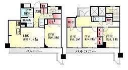 レックスハイツ東照宮 4LDKの間取図画像