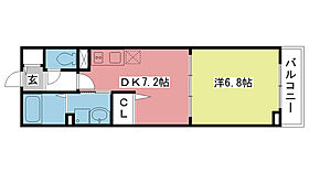 兵庫県西宮市甲子園六番町（賃貸アパート1DK・1階・34.17㎡） その2