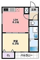 フジパレス阪神甲子園II番館  ｜ 兵庫県西宮市今津久寿川町8-17（賃貸アパート1LDK・1階・35.19㎡） その2