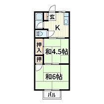 プチメゾン蕨 304 ｜ 埼玉県蕨市中央６丁目（賃貸マンション2K・3階・35.00㎡） その2