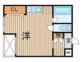 レジナス蕨 102 ｜ 埼玉県蕨市北町２丁目（賃貸マンション1R・1階・21.02㎡） その2