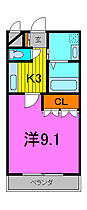 アイディール 202 ｜ 埼玉県川口市芝３丁目（賃貸アパート1K・2階・30.00㎡） その2