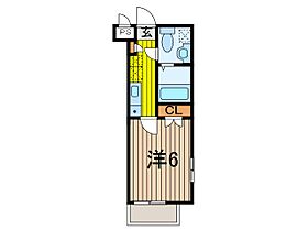 ドゥーエ川口 607 ｜ 埼玉県川口市本町４丁目（賃貸マンション1K・6階・20.16㎡） その2