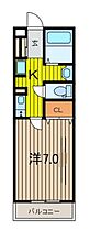 フルールさくらII 108 ｜ 埼玉県川口市芝５丁目（賃貸アパート1K・1階・25.83㎡） その2