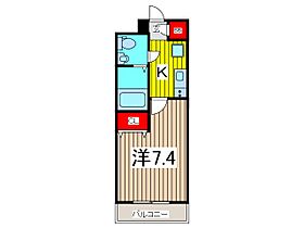 アルファコート西川口22 204 ｜ 埼玉県川口市西青木１丁目（賃貸マンション1K・2階・22.28㎡） その2