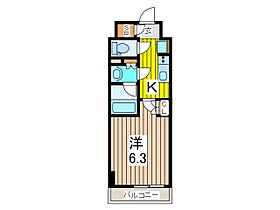 HF川口駅前レジデンス 406 ｜ 埼玉県川口市栄町３丁目（賃貸マンション1K・4階・23.10㎡） その2