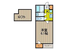 アルコバレーノ浦和 206 ｜ 埼玉県さいたま市南区文蔵３丁目（賃貸アパート1K・2階・20.89㎡） その2