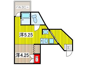 ウッドビレッジ 201 ｜ 埼玉県川口市上青木５丁目（賃貸アパート1R・2階・24.75㎡） その1