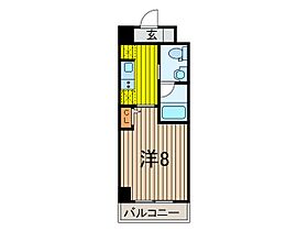 リンクパラッツオ川口本町 1105 ｜ 埼玉県川口市本町１丁目（賃貸マンション1K・11階・26.08㎡） その2