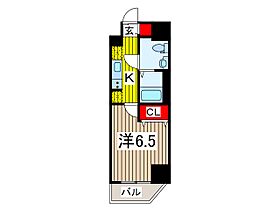 アルファコート西川口27 405 ｜ 埼玉県川口市西川口１丁目（賃貸マンション1K・4階・22.36㎡） その2