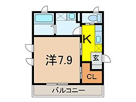 シャーメゾンA 201 ｜ 埼玉県蕨市中央２丁目（賃貸マンション1K・2階・29.58㎡） その2