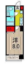 ミルーナリュクス西川口 403 ｜ 埼玉県川口市並木２丁目（賃貸マンション1K・4階・23.37㎡） その2