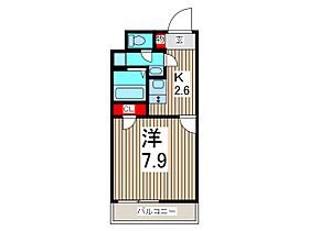 GLANZ　ST 204 ｜ 埼玉県川口市南町１丁目（賃貸マンション1K・2階・26.08㎡） その2