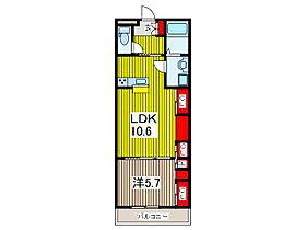 リブリ・richeIII 102 ｜ 埼玉県川口市朝日３丁目（賃貸マンション1LDK・1階・40.99㎡） その2