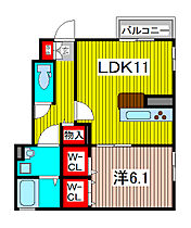 メゾンソレイユ朝日 101 ｜ 埼玉県川口市朝日３丁目（賃貸アパート1LDK・1階・45.72㎡） その2