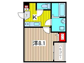 ソレイユ西川口 102 ｜ 埼玉県戸田市喜沢１丁目（賃貸アパート1K・1階・25.11㎡） その1