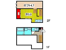 RIZEST　MEW　川口元郷 102 ｜ 埼玉県川口市元郷４丁目（賃貸アパート1R・1階・22.88㎡） その2