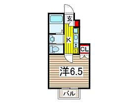 キャメル川口西青木 102 ｜ 埼玉県川口市西青木２丁目（賃貸アパート1K・1階・21.22㎡） その2