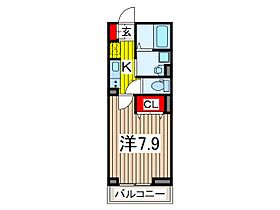 Pedra rio 103 ｜ 埼玉県蕨市塚越１丁目（賃貸アパート1K・1階・26.52㎡） その2