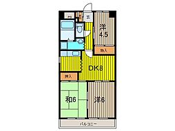 T'sgardenWARABI2 3DKの間取図画像