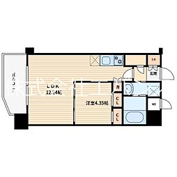 プレジオ川口ASIAN 1LDKの間取図画像