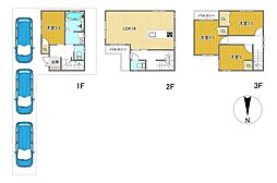 御崎6丁目・中古戸建 4LDKの間取り