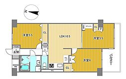 間取図画像 3LDK