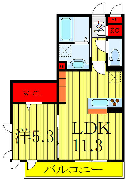D-roomTODA FRONT COURT A ｜埼玉県戸田市大字新曽(賃貸アパート1LDK・1階・42.86㎡)の写真 その2