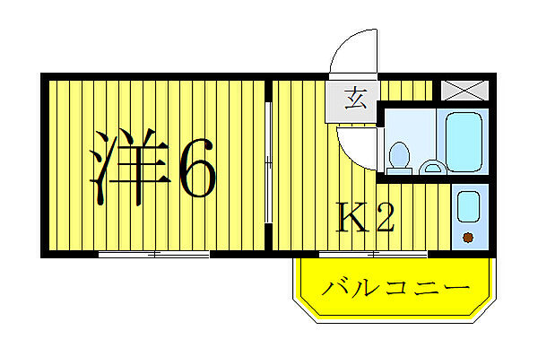 川口ザ・レジデンス ｜埼玉県川口市本町3丁目(賃貸マンション1K・4階・21.44㎡)の写真 その2