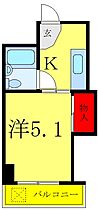 ベルメゾン並木  ｜ 埼玉県川口市並木3丁目（賃貸マンション1K・8階・15.20㎡） その2