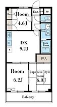 スカイヴィレッヂ  ｜ 埼玉県さいたま市南区辻8丁目（賃貸マンション3DK・3階・55.00㎡） その2