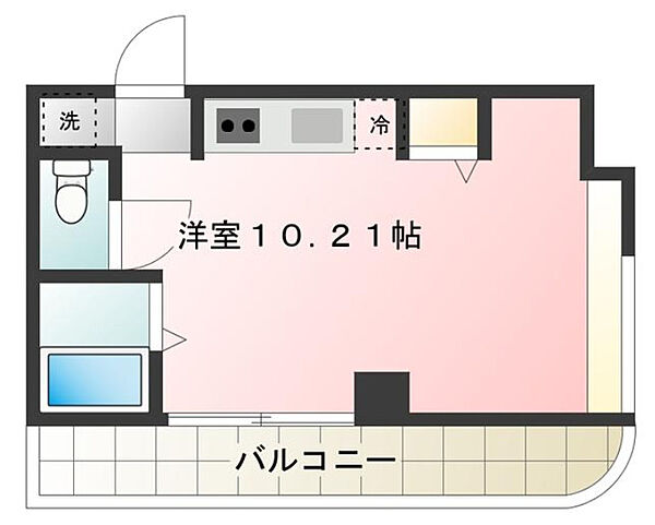 ハイポイント西川口 ｜埼玉県川口市並木3丁目(賃貸マンション1R・10階・21.74㎡)の写真 その2