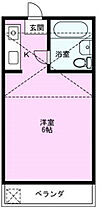 シャラン・ワラビ  ｜ 埼玉県蕨市北町1丁目（賃貸アパート1R・2階・14.58㎡） その2