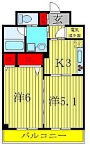 ザ　ウエスト　スクエア  ｜ 埼玉県川口市大字里（賃貸マンション2K・8階・35.02㎡） その2