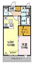 D-roomTODA FRONT COURT A  ｜ 埼玉県戸田市大字新曽（賃貸アパート1LDK・2階・45.84㎡） その2