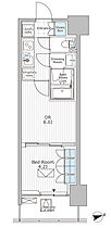 パークアクシス市川 312 ｜ 千葉県市川市市川1丁目25-3（賃貸マンション1DK・3階・30.40㎡） その2