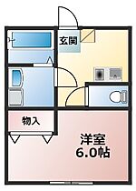 松風アパートメント 202 ｜ 千葉県市川市真間2丁目23-9（賃貸アパート1K・2階・21.16㎡） その2