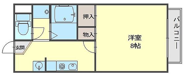 Ｄｅｌｔａ　Ｓｔｕｄｉｏ 106｜滋賀県彦根市鳥居本町(賃貸アパート1K・1階・28.03㎡)の写真 その2